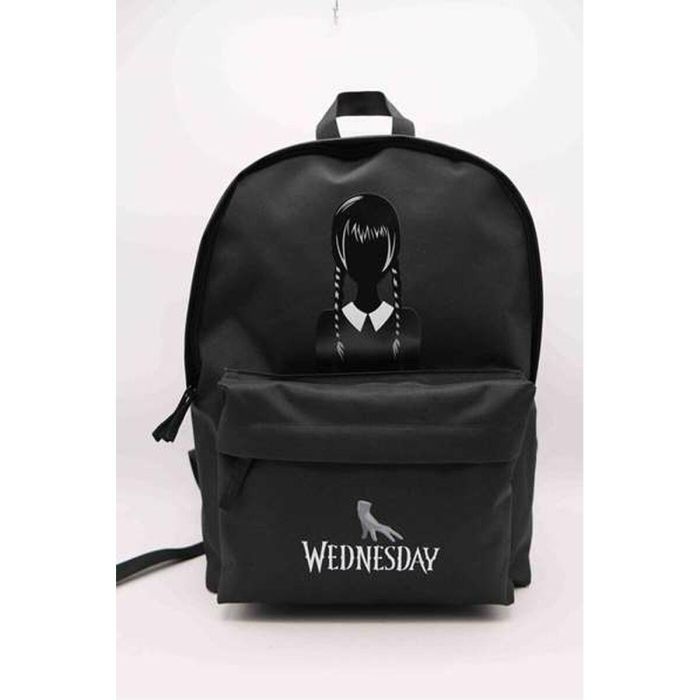 Mochila miercoles logo trenzas, compartimente para portalaptop 43x31x13,5 cm 4