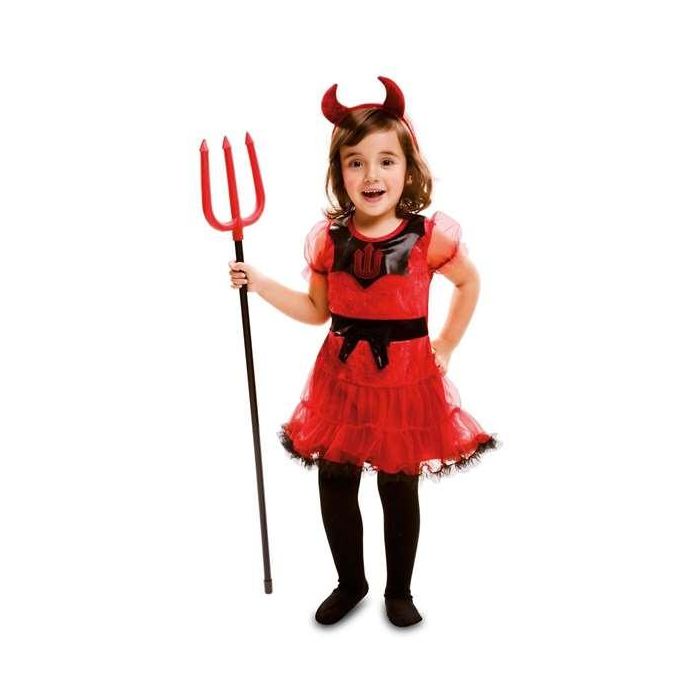 My Other Me Disfraz Dulce Diablesa para Bebé Vestido y Diadema Talla 6-12 meses 0 My Other Me Disfraz Dulce Diablesa para Bebé Vestido y Diadema Talla 6-12 meses 0