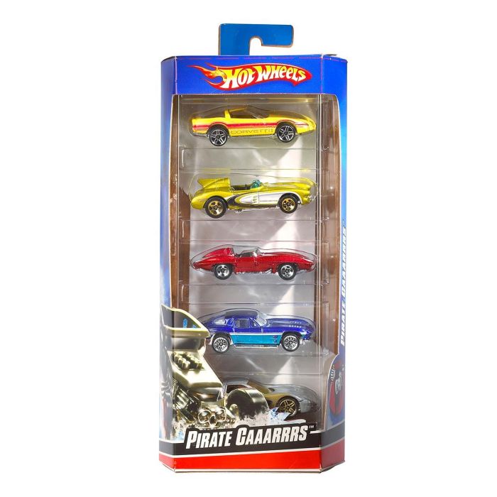 Coche hot wheels. pack de 5 coches. - modelos surtidos Coche hot wheels. pack de 5 coches. - modelos surtidos