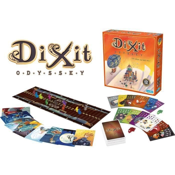 Libellud Dixit Odyssey ASMDE_17946 Juego de Mesa para 3-6 Jugadores, A partir de 8 años, 30 Minutos 2 Libellud Dixit Odyssey ASMDE_17946 Juego de Mesa para 3-6 Jugadores, A partir de 8 años, 30 Minutos 2