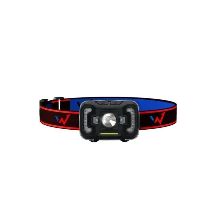 Wonder WT3001H Linterna de cabeza 110 Lúmenes, Batería Recargable 1800 mAh, 100m Alcance, IP44, 9 Modos Luz Wonder WT3001H Linterna de cabeza 110 Lúmenes, Batería Recargable 1800 mAh, 100m Alcance, IP44, 9 Modos Luz