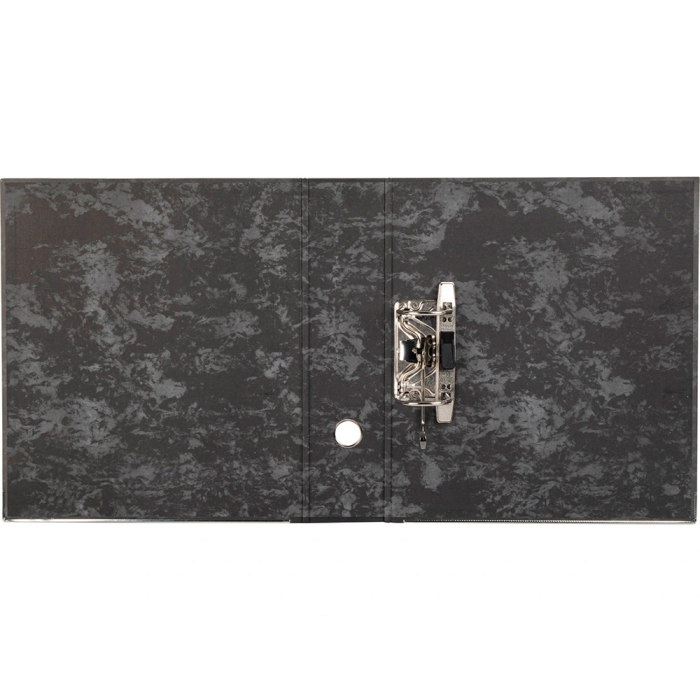 Liderpapel Archivador de Palanca A4 Classic Blue, Cartón Entrecolado, 80mm Lomo, Negro, Compresor Metálico 4