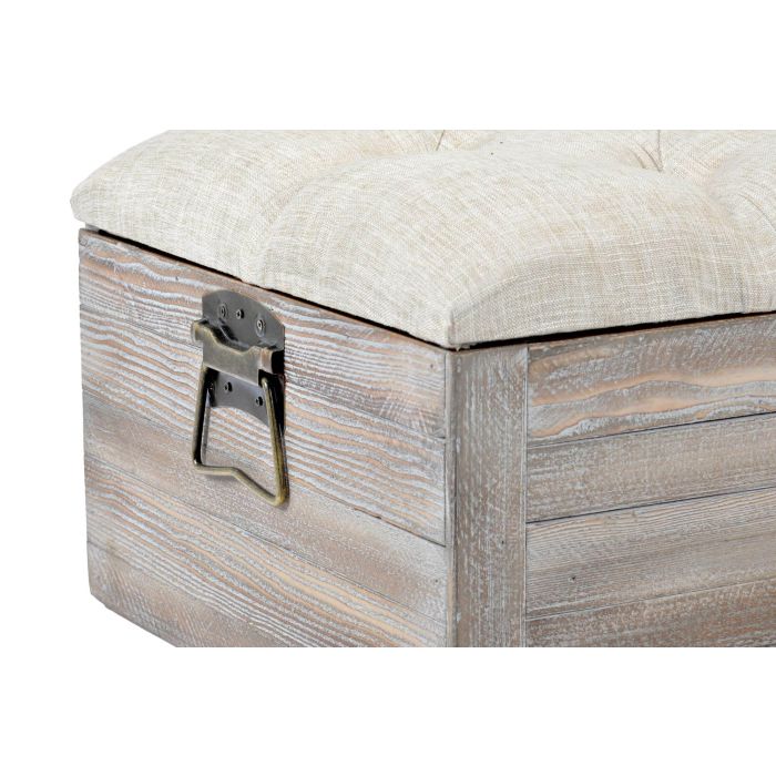 DKD Home Decor Descalzadora Loft Marron Beige 51 x 77 x 100 cm 2