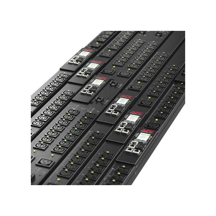 APC APDU9953 Unidad de Distribución de Energía (PDU) Conmutada 24 Salidas AC C13 C19 Negro 0U Monofásica 32A 5