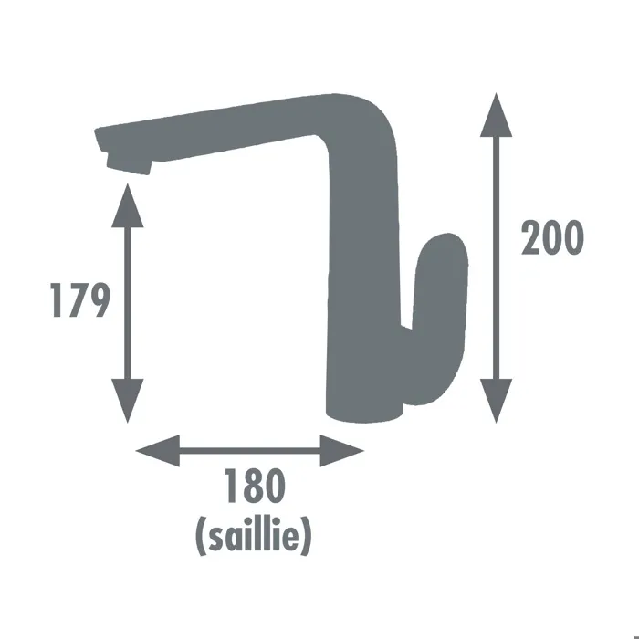 Edouard Rousseau Grifo de Cocina Mezclador Davao Cromo Certificado ACS Sin Ducha de Mano Garantía 5 Años 1