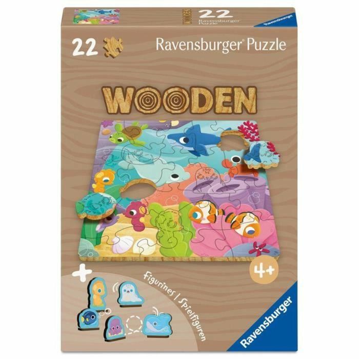 Ravensburger RAV12004081 Mundo submarino - Rompecabezas de madera 0 Ravensburger RAV12004081 Mundo submarino - Rompecabezas de madera 0