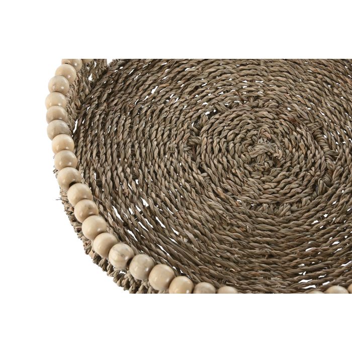 Centro Mesa Boho DKD Home Decor Natural 33 x 18.5 x 33 cm (4 Unidades) 1