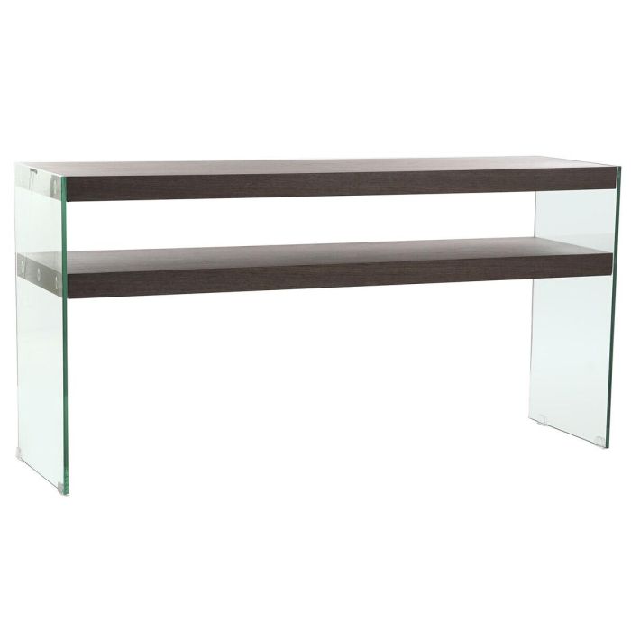 Recibidor DKD Home Decor Marrón Transparente 160 x 45 x 80 cm