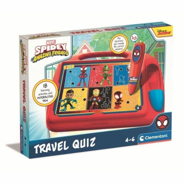 Juego pizarra con boligrafo interactivo spidey. incluye 9 tarjetas y 18 actividades. 28.1x37x5.5 cm 2 Juego pizarra con boligrafo interactivo spidey. incluye 9 tarjetas y 18 actividades. 28.1x37x5.5 cm 2