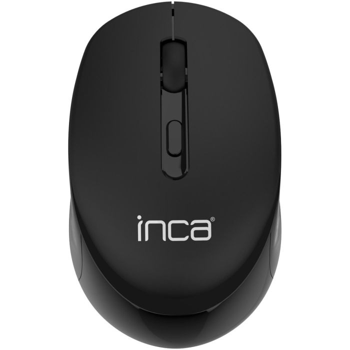 INCA IWM-243RS Ratón Inalámbrico CANDY DESIGN negro 1600 DPI 2.4GHz