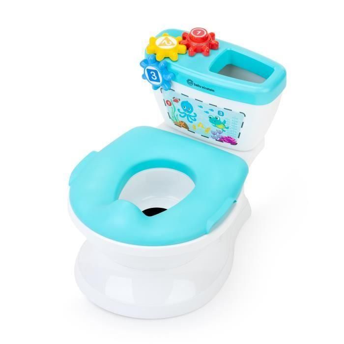 BABY EINSTEIN Orinal y Reductor de WC 2 en 1, Innovador sistema de entrenamiento para ir al baño, Enrasado con música