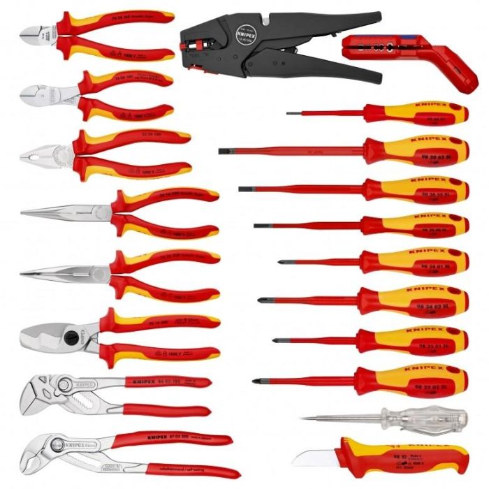 KNIPEX Werkzeugkoffer Vision24 Elektro 1