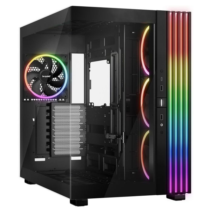 Be Quiet! Light Base 900 FX Negra Torre PC Full Tower con Iluminación RGB, Ventana Lateral y Panel Frontal de Malla para Juego Be Quiet! Light Base 900 FX Negra Torre PC Full Tower con Iluminación RGB, Ventana Lateral y Panel Frontal de Malla para Juego
