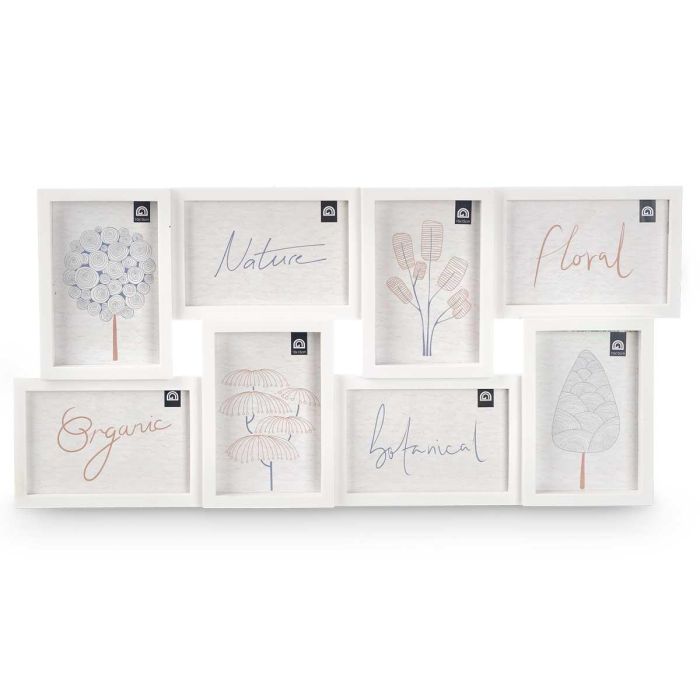 Portafotos 10X15Cm 8 Fotos Blanco Giftdecor (8 Unidades) 1 Portafotos 10X15Cm 8 Fotos Blanco Giftdecor (8 Unidades) 1