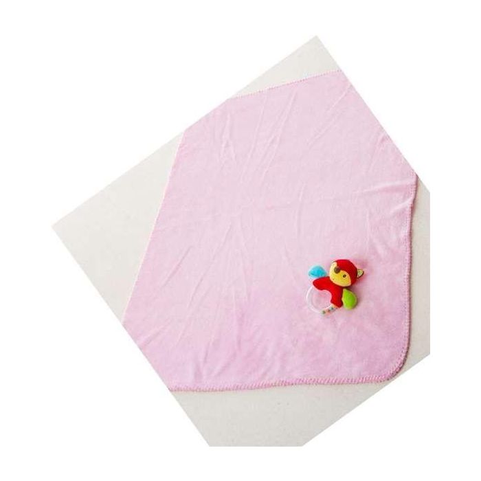 Set caja +manta coralina 100 x 75 cm + sonajero zorro 16cm 2 Set caja +manta coralina 100 x 75 cm + sonajero zorro 16cm 2