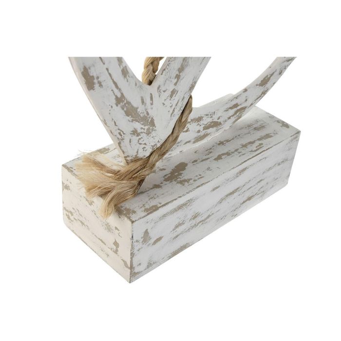 Figura Decorativa Home ESPRIT Blanco Ancla Mediterráneo Decapé 31 x 7,5 x 40 cm 1 Figura Decorativa Home ESPRIT Blanco Ancla Mediterráneo Decapé 31 x 7,5 x 40 cm 1