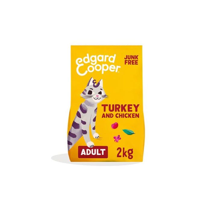 Pienso Seco para Gatos Adultos Sabor Pavo Corral y Pollo Corral, 2 kg Pienso Seco para Gatos Adultos Sabor Pavo Corral y Pollo Corral, 2 kg