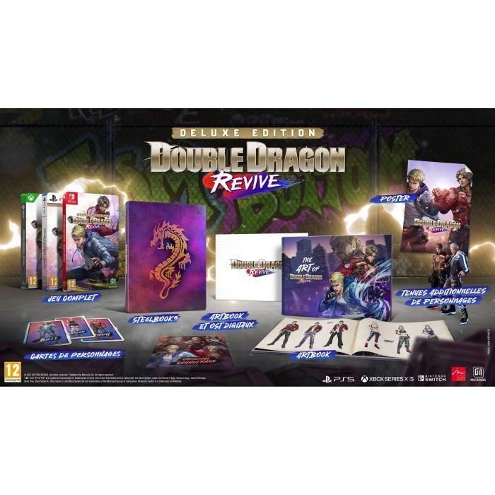 Microids 3701529516863 - Double Dragon Revive - Edición Deluxe - Juego para Nintendo Switch 1