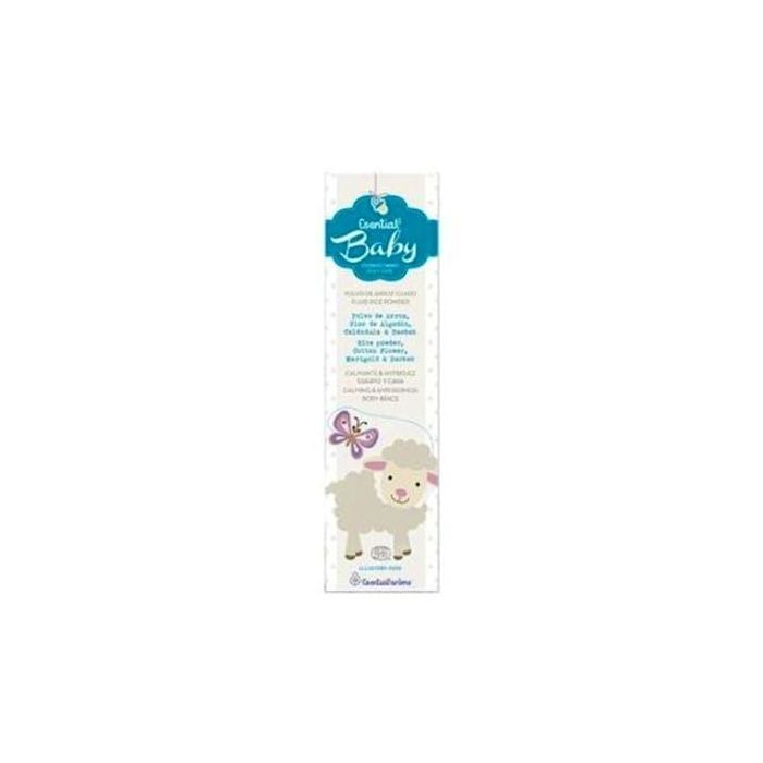 ESENTIAL AROMS Polvo de Arroz Fluido Bebé 100ml - Bálsamo Protector Calmante para Rojeces y Protección Piel Frío/Cloro