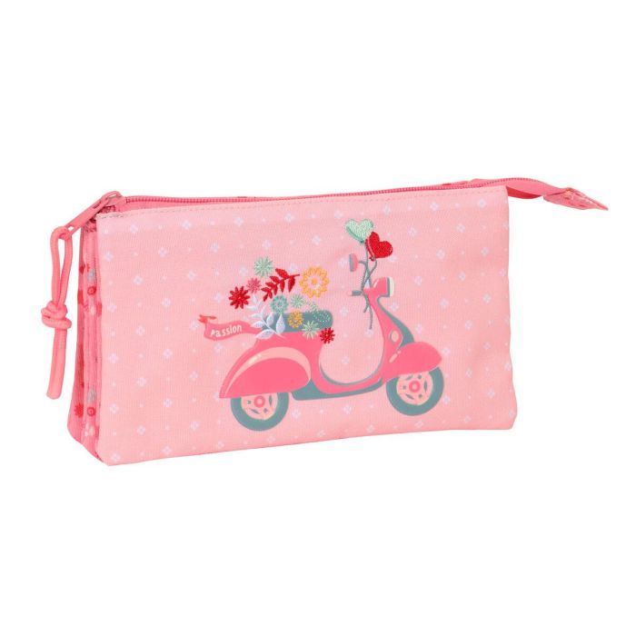 Portatodo Triple Moos Passion Multicolor 22 x 12 x 3 cm 0 Portatodo Triple Moos Passion Multicolor 22 x 12 x 3 cm 0