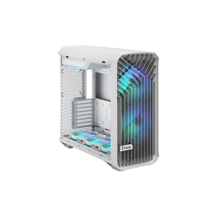 Fractal Design Torrent Blanco Caja de PC con 2x180mm Ventiladores Frontales y 3x140mm Ventiladores Inferiores, Soporta ATX, EATX, ITX 16