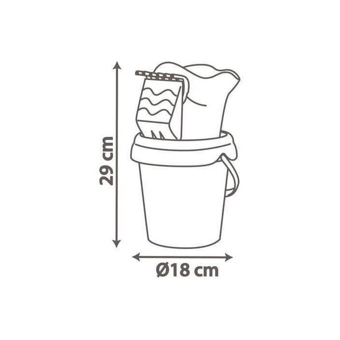 Smoby SMO862195 Regadera con Cubo Congelado MM 2
