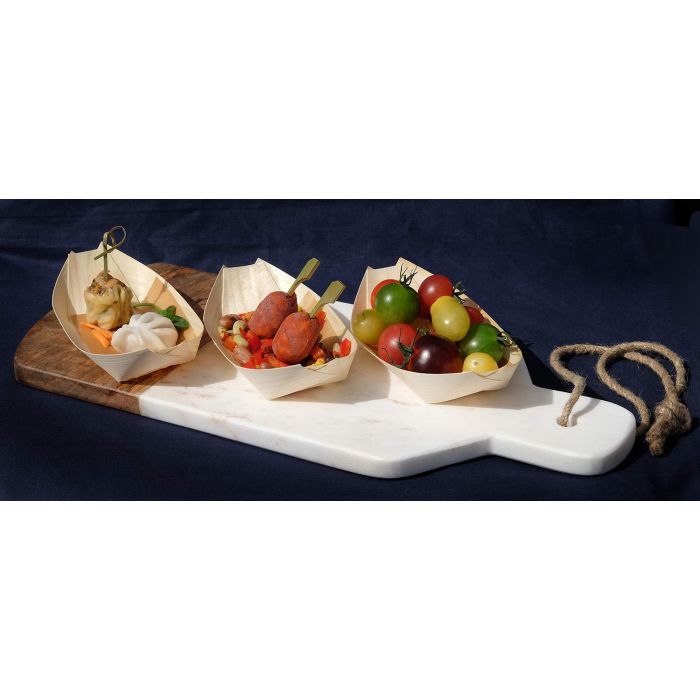 Set de 10 barquillas de madera Algon 12.5 cm (24 Cajas) 2 Set de 10 barquillas de madera Algon 12.5 cm (24 Cajas) 2