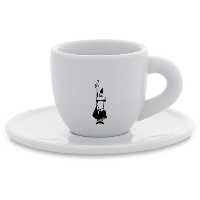 Bialetti Taza Mokatasse Omino con Platillo