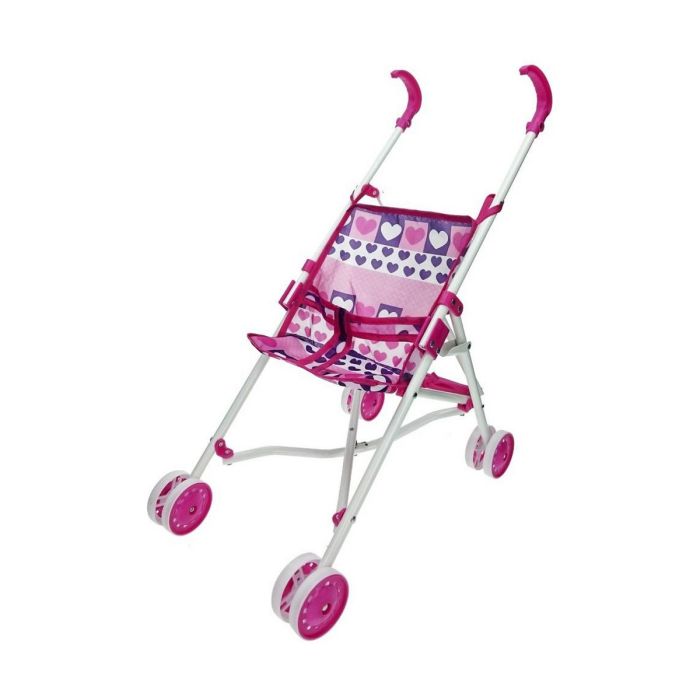 Carrito para Muñecas Reig Azul Rosa Plegable 25,5 x 41,5 x 55,5 cm 0 Carrito para Muñecas Reig Azul Rosa Plegable 25,5 x 41,5 x 55,5 cm 0