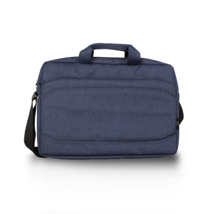 Ewent EW2516 Maletín para Portátil 15.6" Universal Azul Poliéster Repelente al Agua con Doble Forro y Correa de Hombro Ajustable