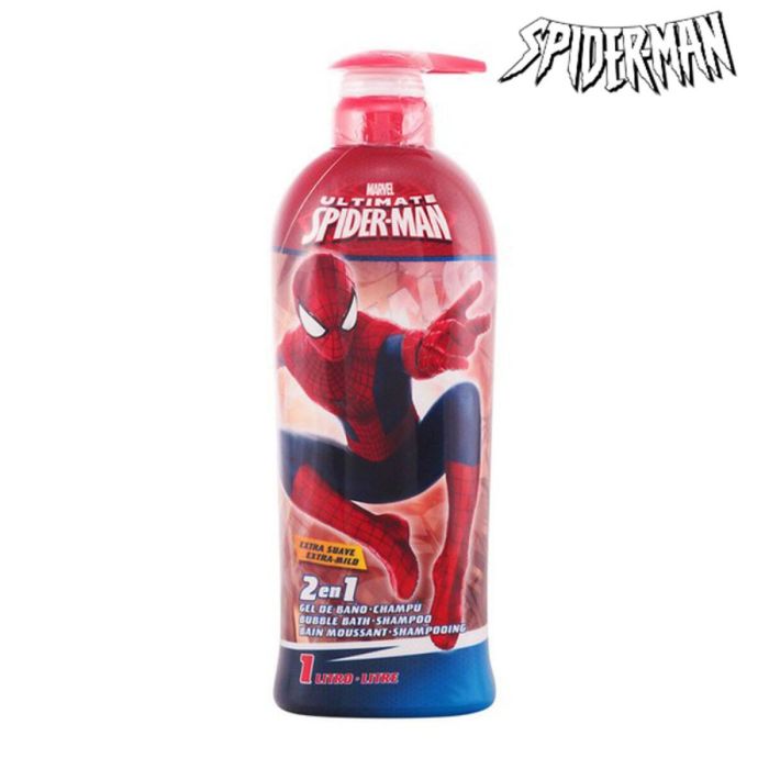 Lorenay Spiderman Gel y Champú 2 en 1 Infantil 1000 ml
