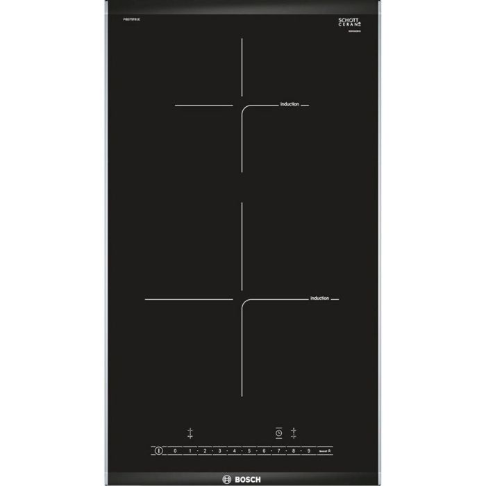 Bosch PIB375FB1E Placa Vitrocerámica Inducción 2 Fuegos Inicio Rápido Seguridad Infantil 3