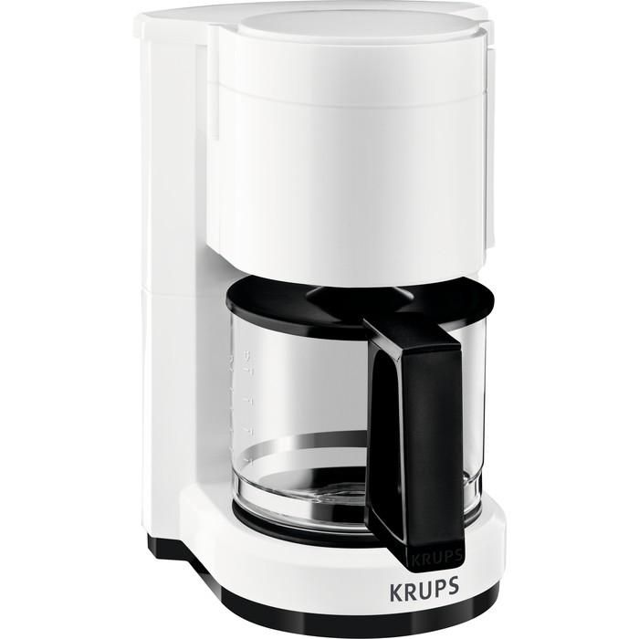 Krups F 18301 Cafetera de filtro AromaCafe 5 para café molido 0.6L 7 tazas 200W Negro/Blanco