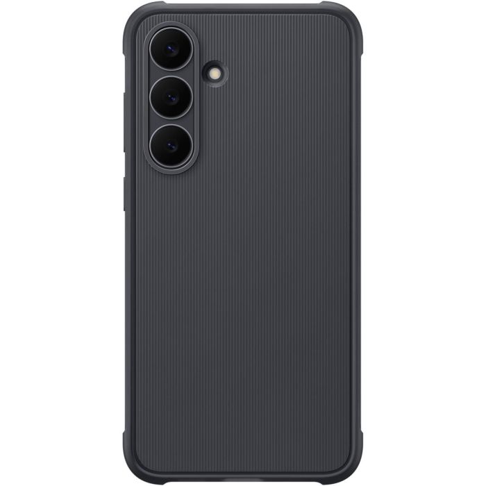 Samsung Rugged Cover para Galaxy S25 FE, Funda Protectora Antigolpes, Color Negro