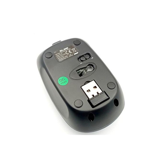 Elbe RT-110 Ratón Inalámbrico Azul con Batería Recargable, 1600 DPI, Plug & Play 4 Elbe RT-110 Ratón Inalámbrico Azul con Batería Recargable, 1600 DPI, Plug & Play 4