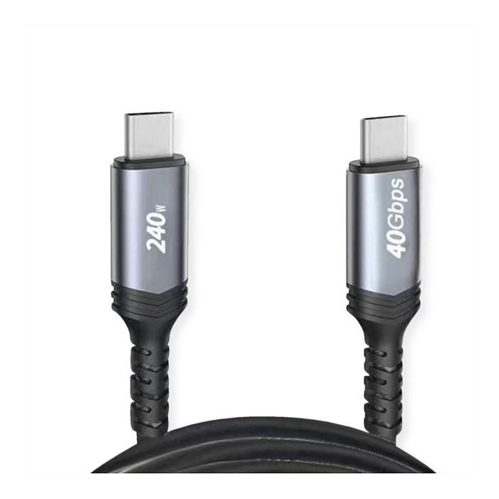 VALUE 11.99.9088 Cable USB4 Gen3x2 (40Gbps) de USB-C a USB-C, 0.5m, Negro VALUE 11.99.9088 Cable USB4 Gen3x2 (40Gbps) de USB-C a USB-C, 0.5m, Negro