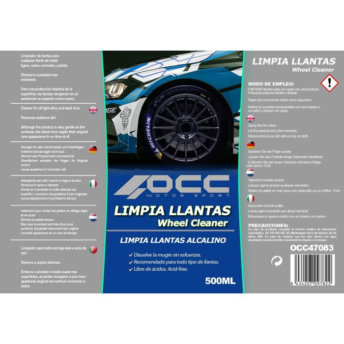 Limpia Llantas OCC Motorsport Spray (500 ml) 3 Limpia Llantas OCC Motorsport Spray (500 ml) 3