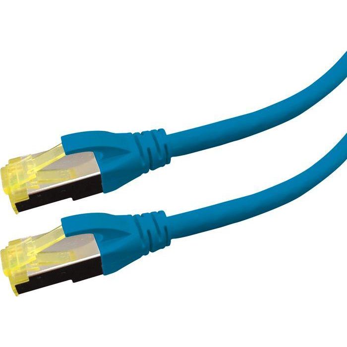 Logon Premium APR6A050B Cable de Red Patch CAT 6A S/FTP LSZH 26AWG 4 Pares 5m Azul