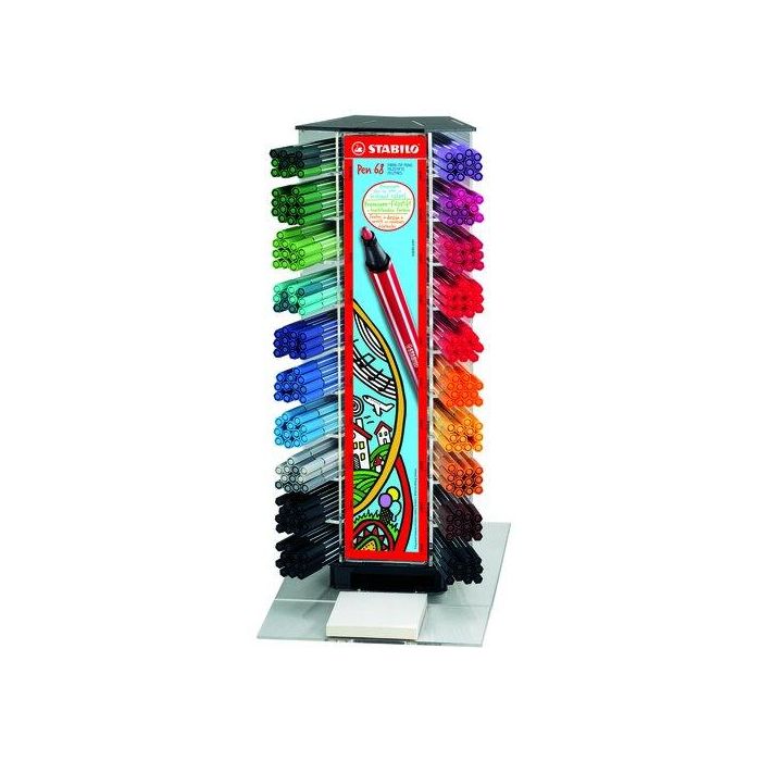 STABILO Expositor Bolígrafo Pen 68 240 Piezas 68/240