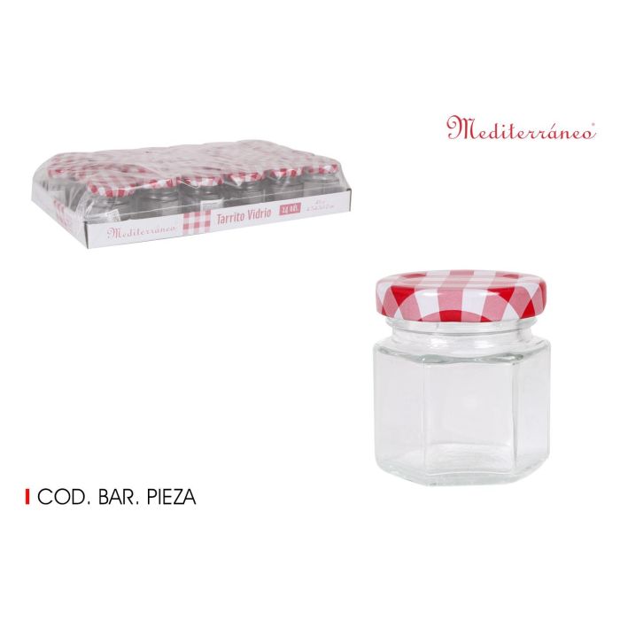 Tarrito de vidrio multiusos 45 cc - Mediterraneo (96 Unidades) Tarrito de vidrio multiusos 45 cc - Mediterraneo (96 Unidades)