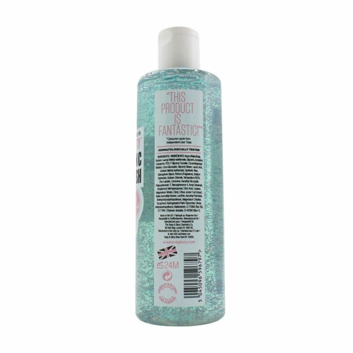 Soap & Glory FACE AND CLARITY vitamina C jabón facial, Exfoliante y Limpiador Facial 350 ml 1
