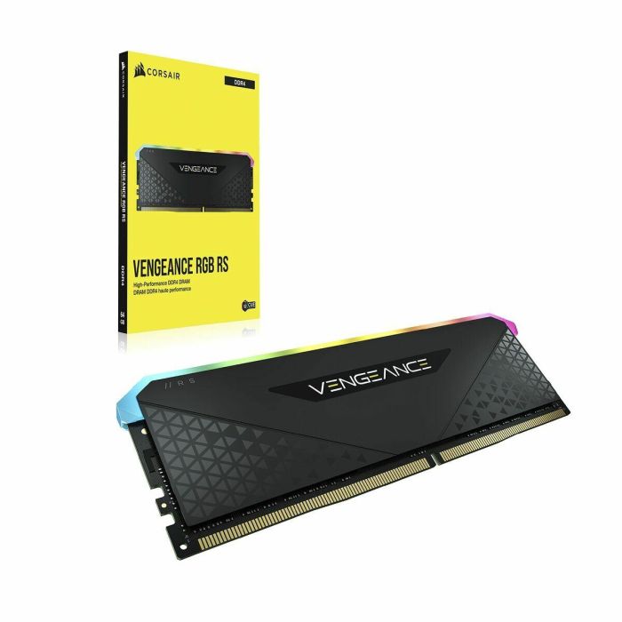 Memoria RAM - Corsair - Revenge RGB RS DDR4 - 16GB 2x8GB DIMM - 3600 MHz - 1.35V - Negro (CMG16GX4M2D3600C) 3