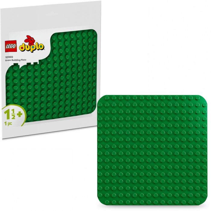 LEGO 10460 Base de Construcción Verde Duplo 16x16 Espigas (25 cm) para Preescolares +18 Meses 7 LEGO 10460 Base de Construcción Verde Duplo 16x16 Espigas (25 cm) para Preescolares +18 Meses 7