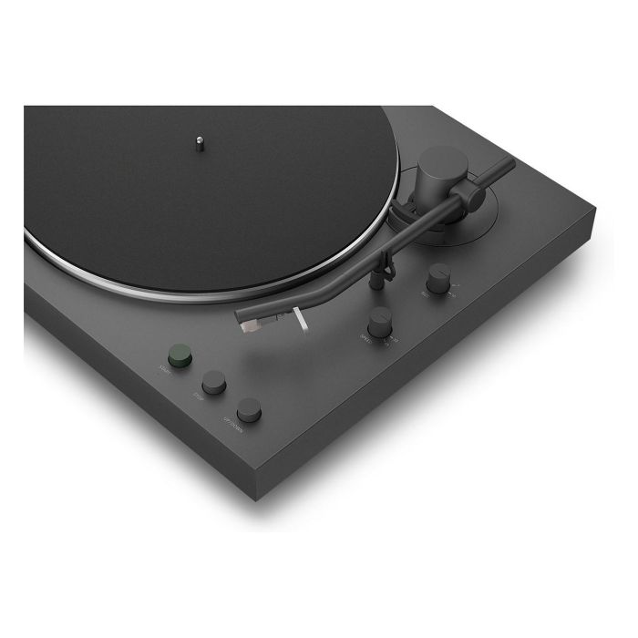 Sony PS-LX3BT - Tocadiscos Automático de Tracción por Correa con Bluetooth, Negro, 33 1/3 y 45 RPM, Preamplificador Phono Integrado, Plato de Aluminio 2
