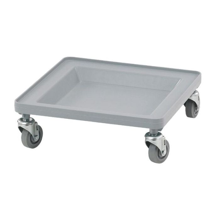 CAMBRO - CDR2020-151 - Carro de transporte Camdollie para cestas de lavado - 54 x 54 x 20 cm - Gris claro
