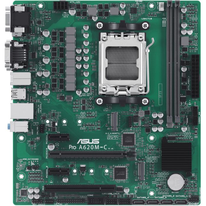 ASUS Placa Base A620M-C-CSM mATX Socket AM5 para AMD Ryzen 7000 Series DDR5 1 ASUS Placa Base A620M-C-CSM mATX Socket AM5 para AMD Ryzen 7000 Series DDR5 1