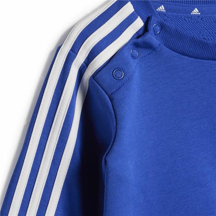 Conjunto Deportivo para Bebé Adidas Essentials Azul 3 Conjunto Deportivo para Bebé Adidas Essentials Azul 3
