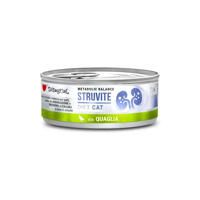 Disugual Diet Cat Struvite Codorniz 12x85 gr