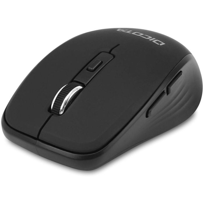 Ratón Bluetooth Inalámbrico Dicota D31980 Negro 1600 dpi 2 Ratón Bluetooth Inalámbrico Dicota D31980 Negro 1600 dpi 2