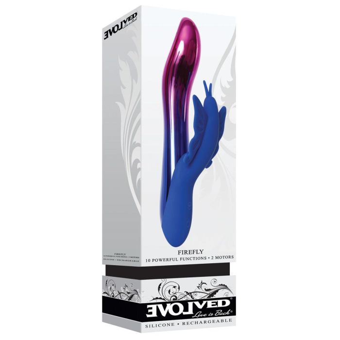 Vibrador Punto G Evolved Multicolor Mariposa 1